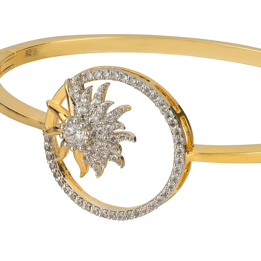 Velora Silver Bangle For Women