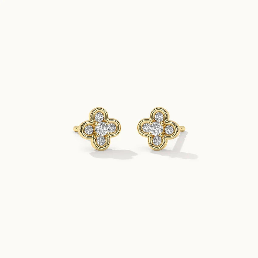 Aurelian Glow 92.5 Silver Earrings for Women