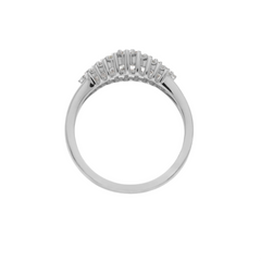Luxe Silver Band Ring for Women