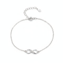 Aeterna Silver Anklet for women