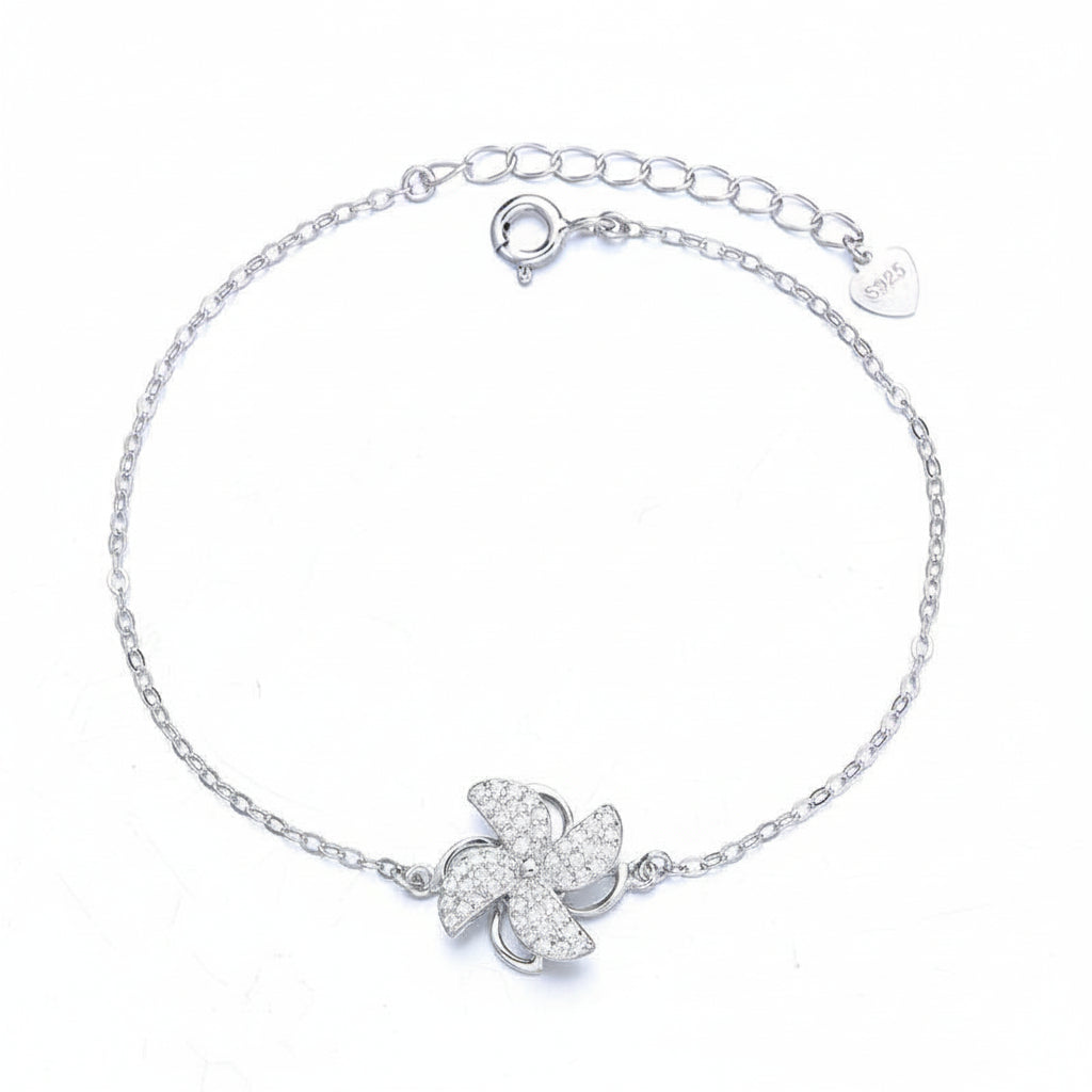 Aura Kinetic Silver Bracelet For Women