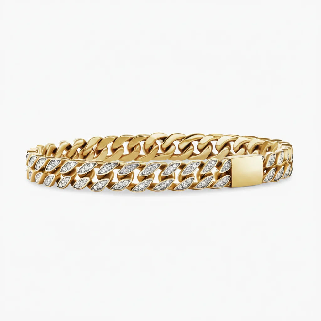 Aureate Men's Silver Bracelet