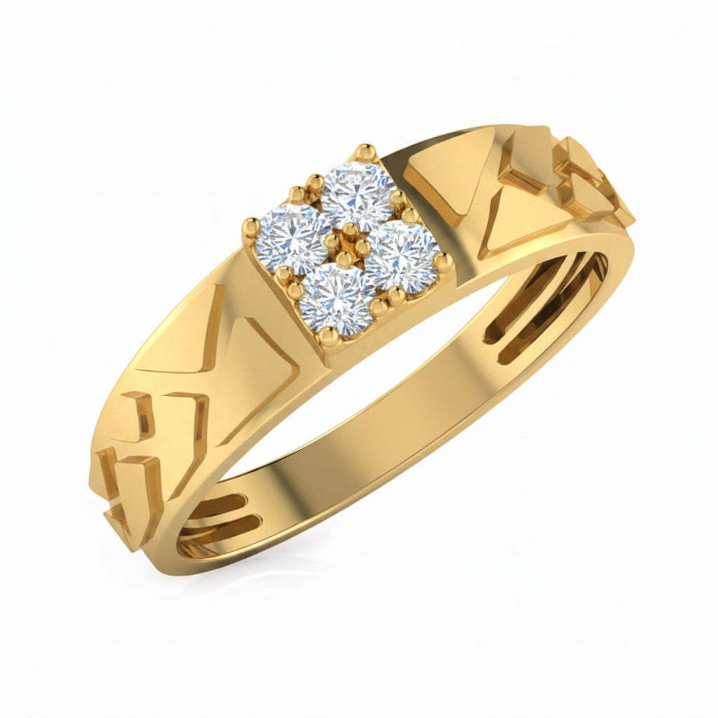 Aurex Silver Ring for Men