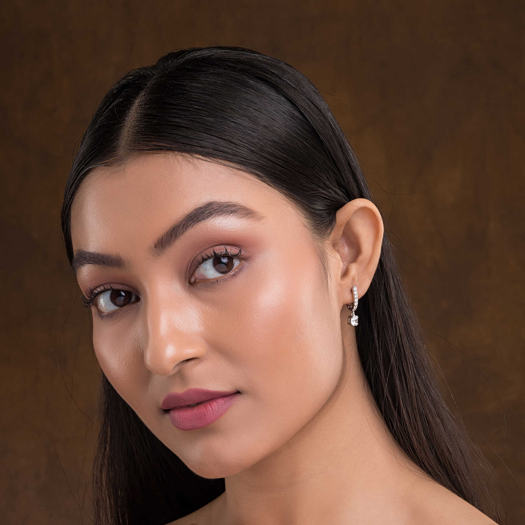 Lumière Luxe Silver Earring For Women