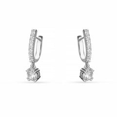 Lumière Luxe Silver Earring For Women