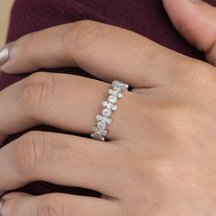Circletique Silver Ring For Women