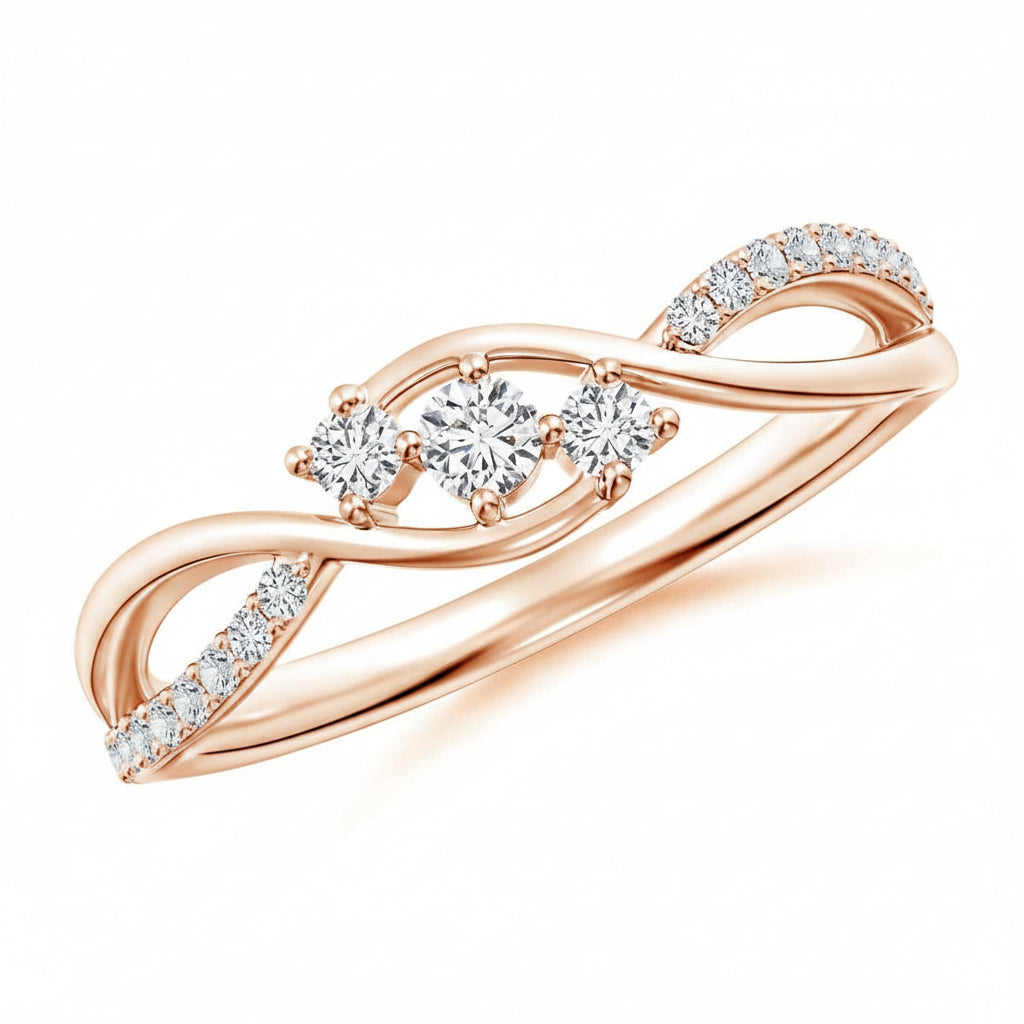 Celeste Trio 925 Silver Ring for Women