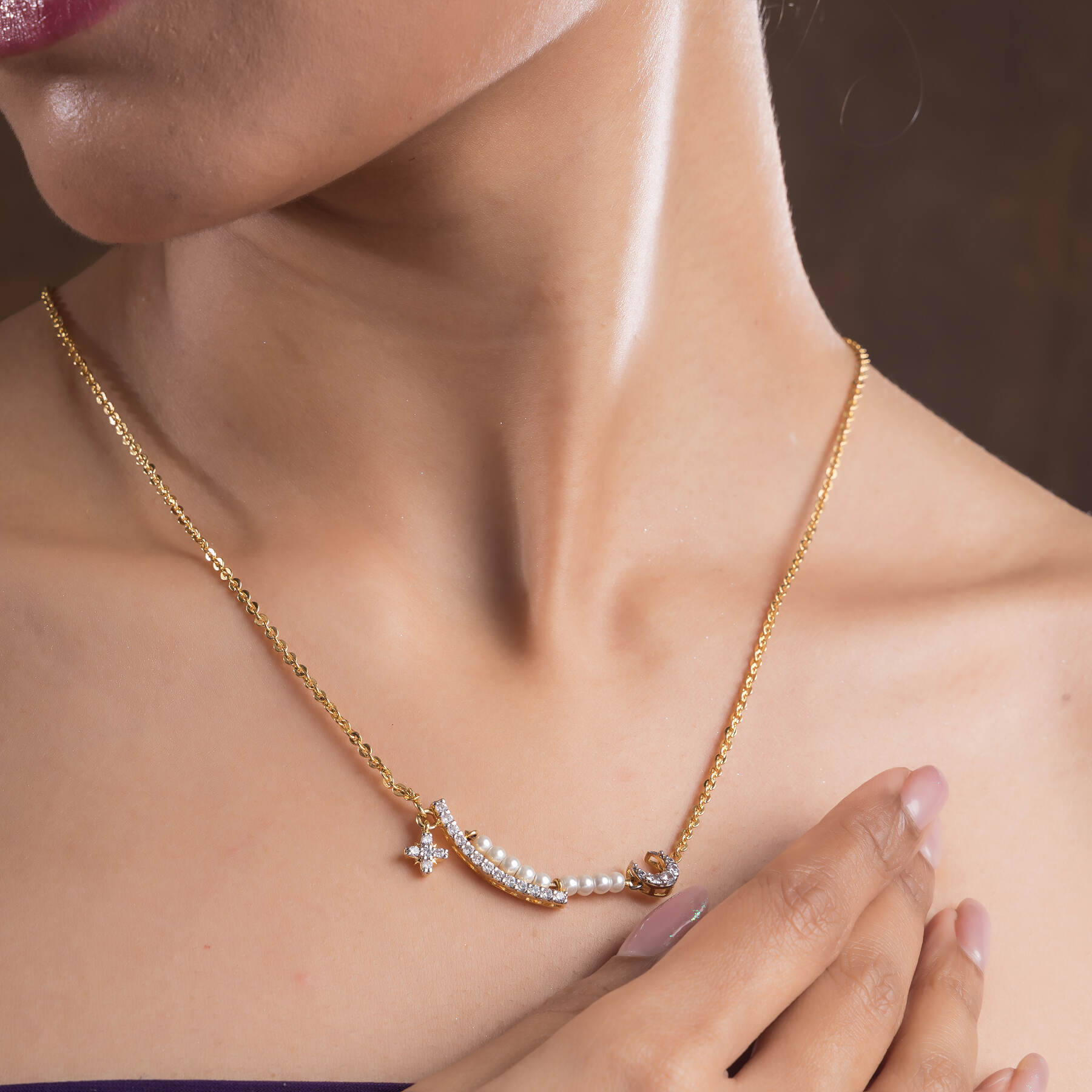 Adore Sterling Silver Necklace For Women