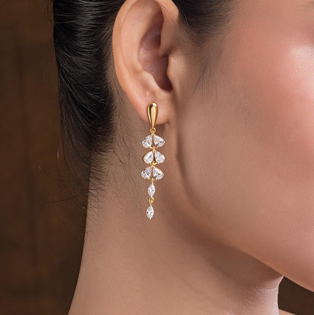 Amor Silver Dangle Earring For Women