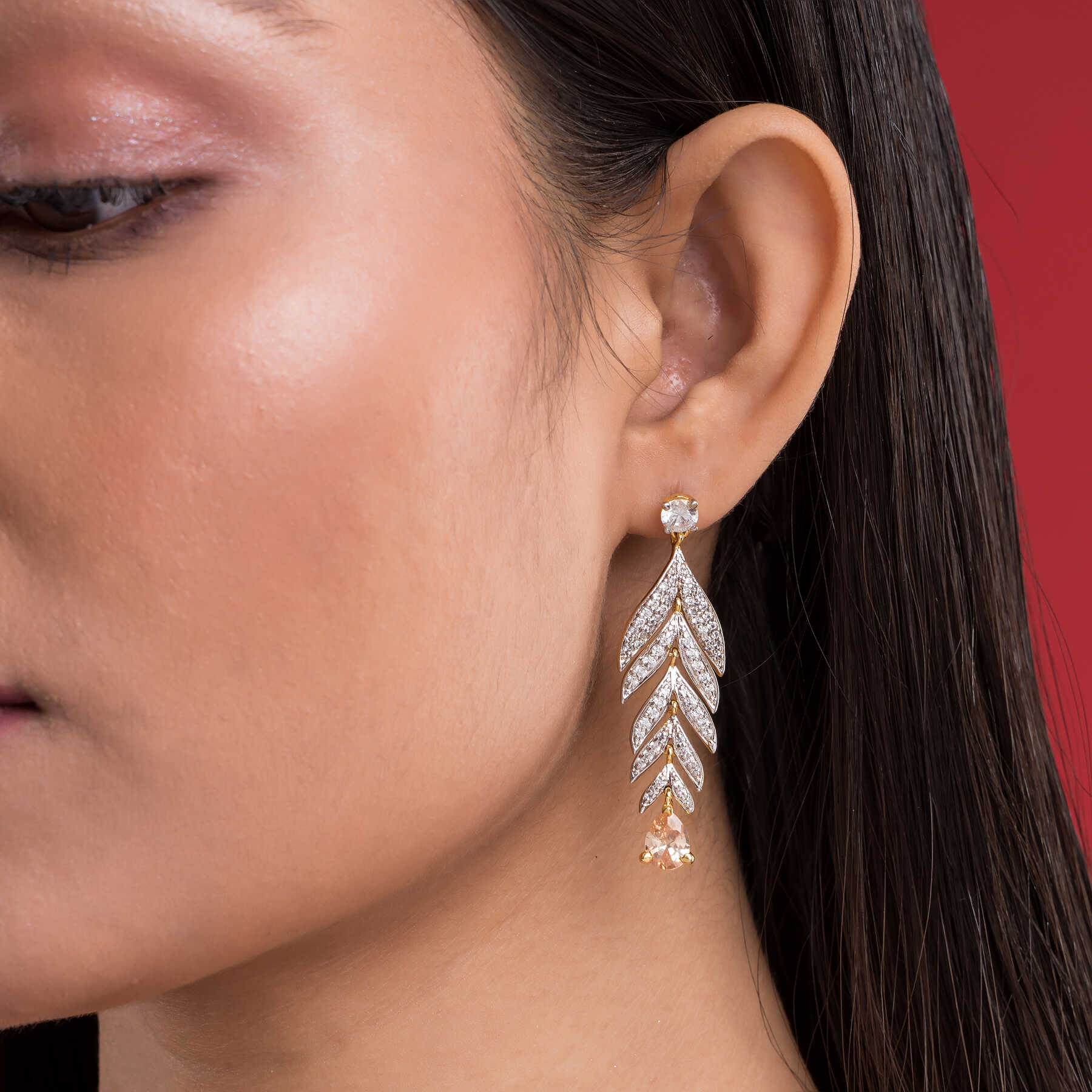 Starlit Sterling Silver Earring For Women