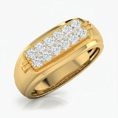 El Dorado Bar Silver Ring for Men
