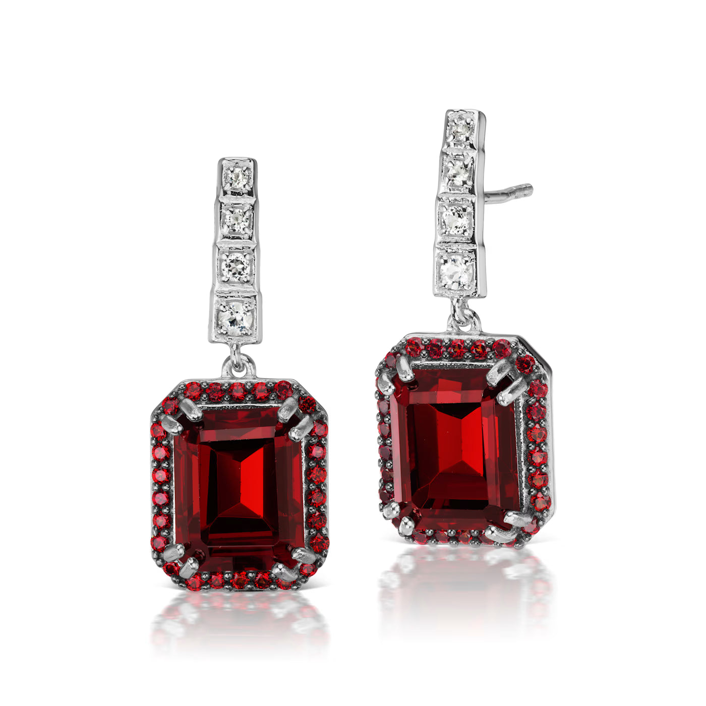 Velvet Allure Sterling Silver Drop Earring for Women