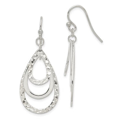 Tearline Sterling Silver Drop Earring for Women