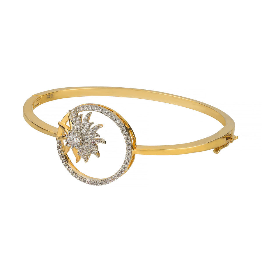 Velora Silver Bangle For Women