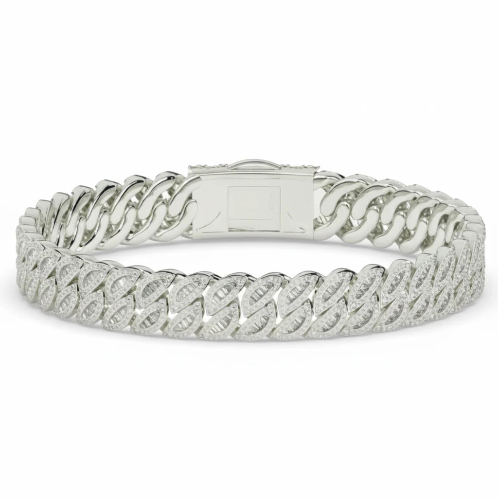 Elysian Men's Silver Bracelet