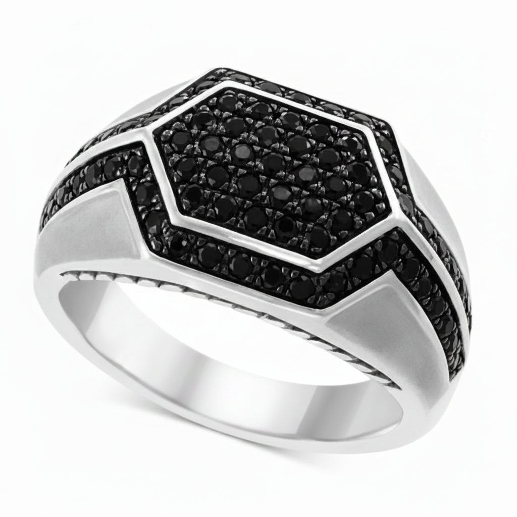 Elysian Silver Ring for Men