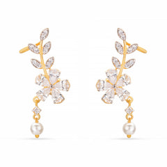 Ornate Sterling Silver Earring For Women