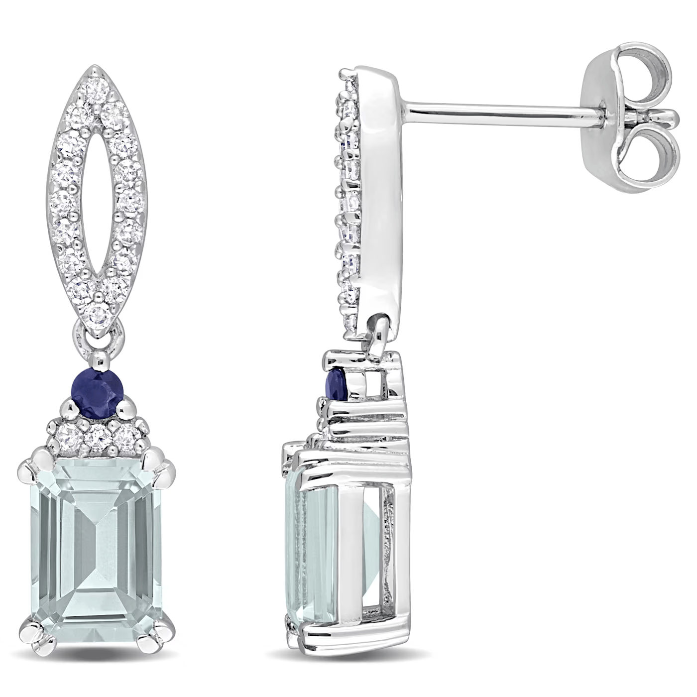 Aurora Sterling Silver Drop Earring for Women