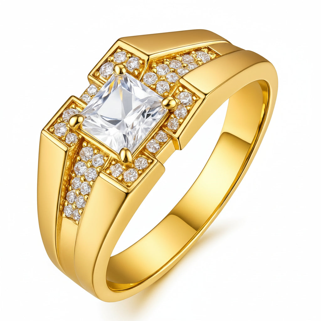 Imperial Silver Ring for Men