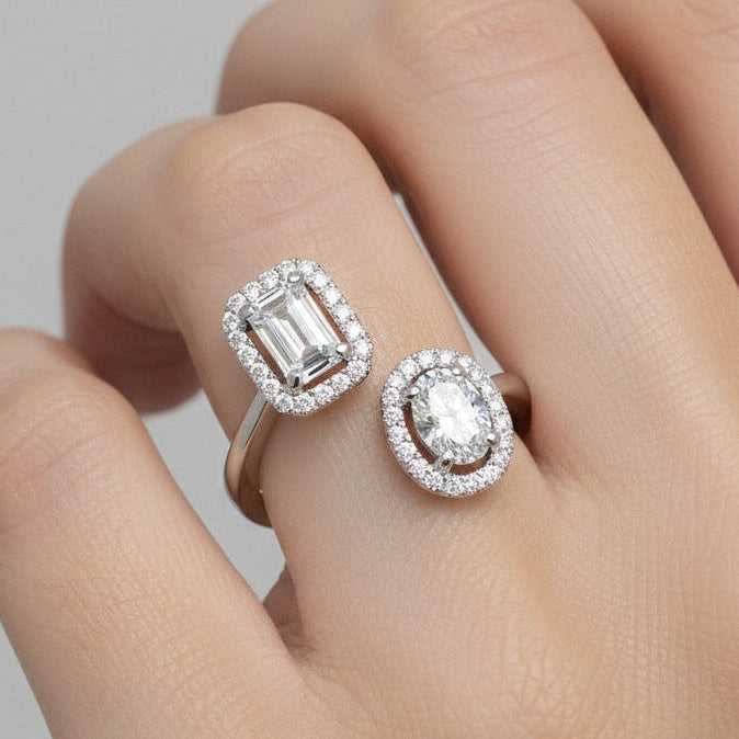 Éclisse d’Or Sterling Silver Ring for Women