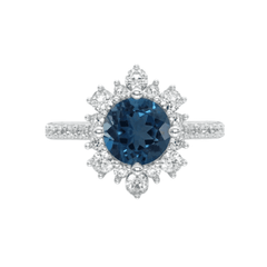 Miroir de Sterling Silver Ring for Women