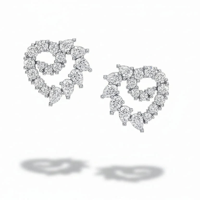 Elara Shine 92.5 Silver Earrings for Women