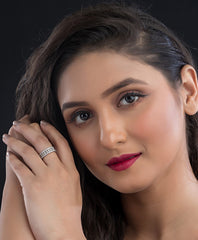 Radiant Silver Ring For Women