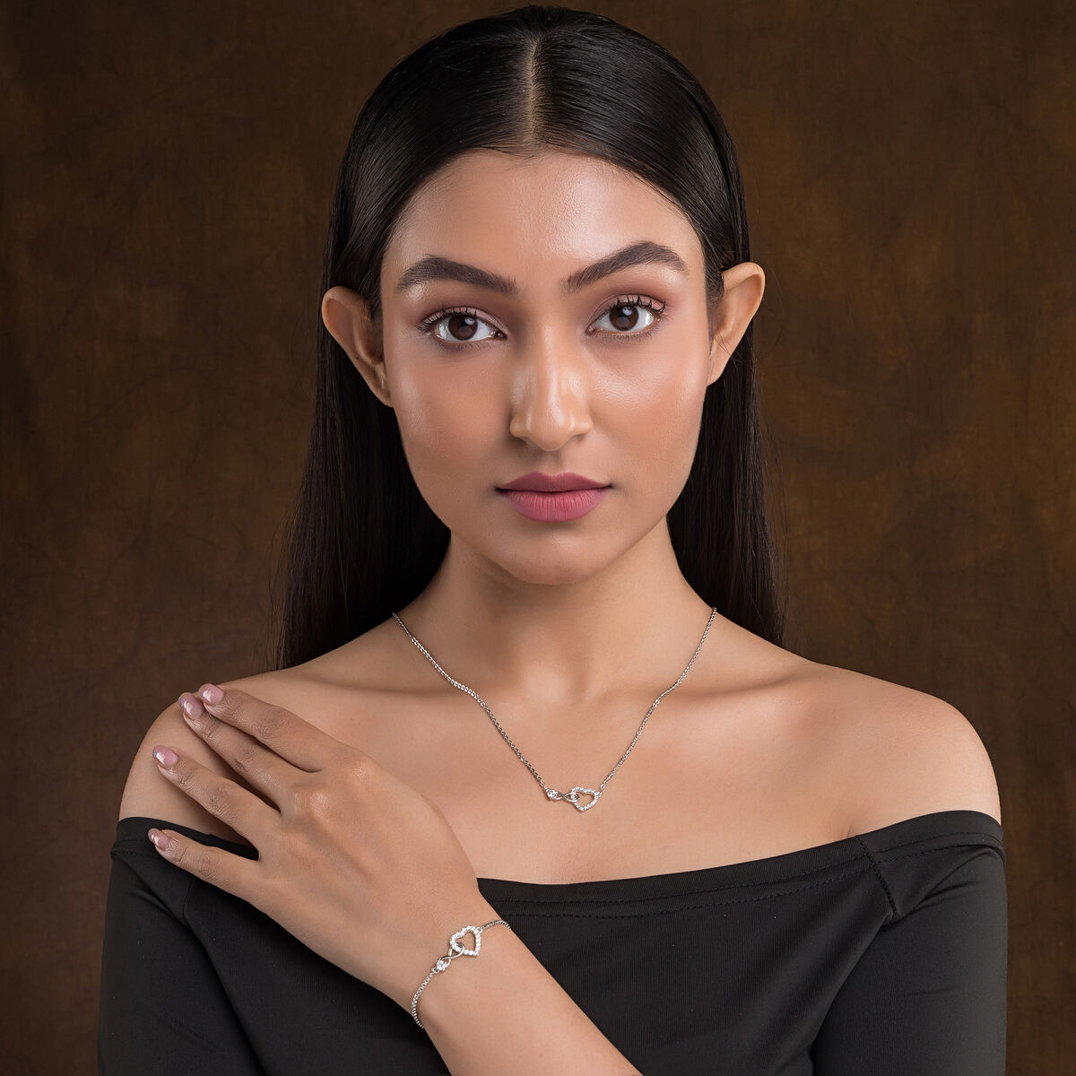 Mini Love Silver Bracelet For Women