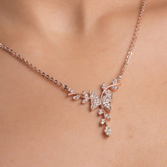 Serene Sterling Silver Necklace For Women
