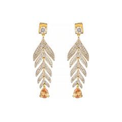 Starlit Sterling Silver Earring For Women
