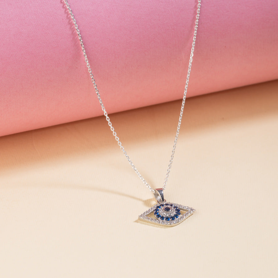Azure Vision Sterling Silver Necklace For Women