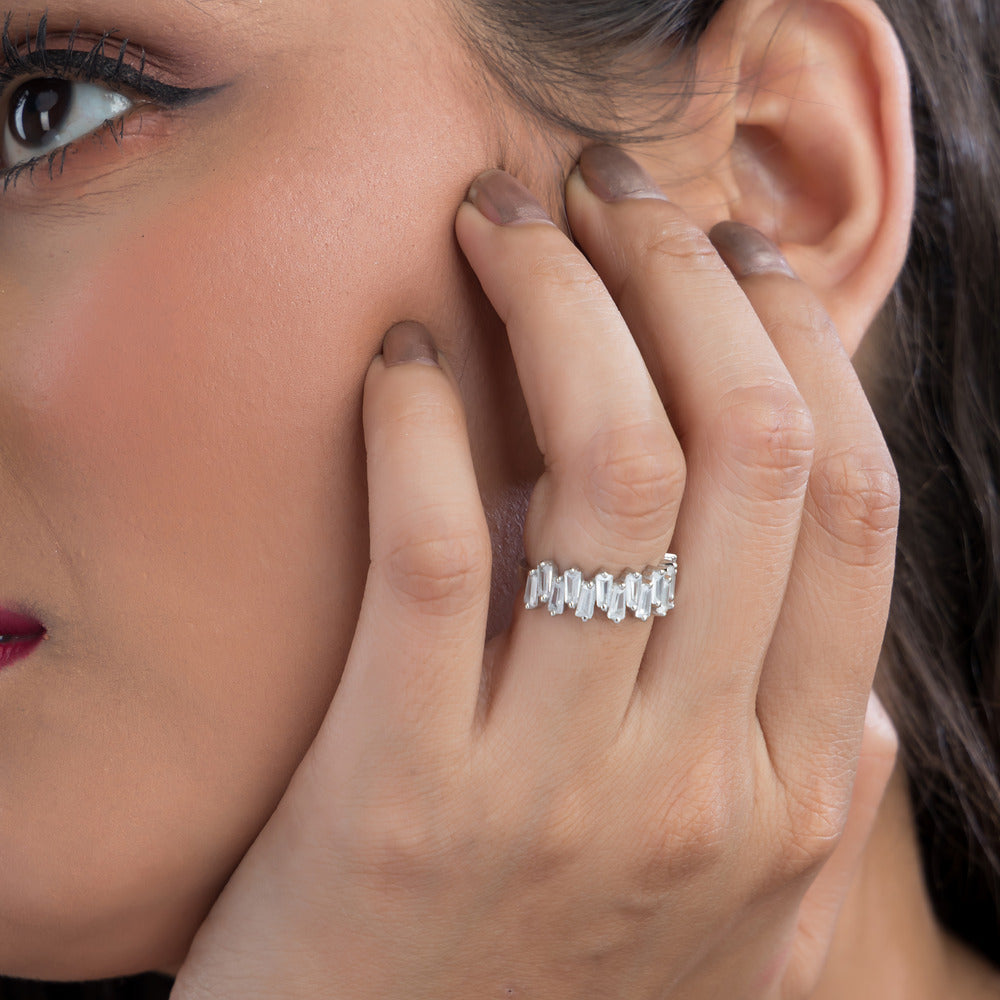 Blossom Silver Ring For Women