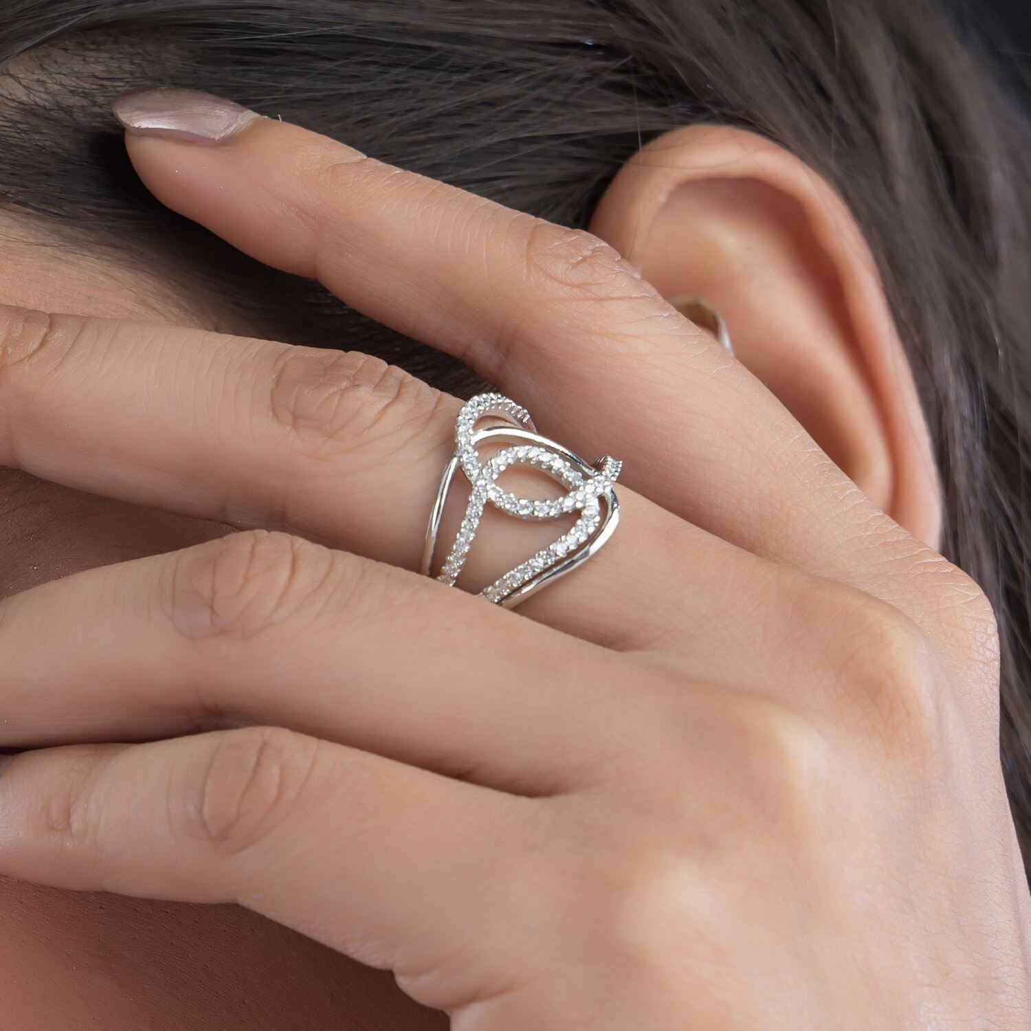 Vogue Silver Ring For Women