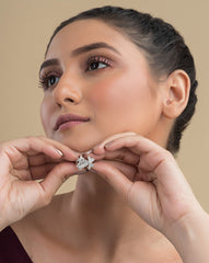 Petal Silver Ring For Women
