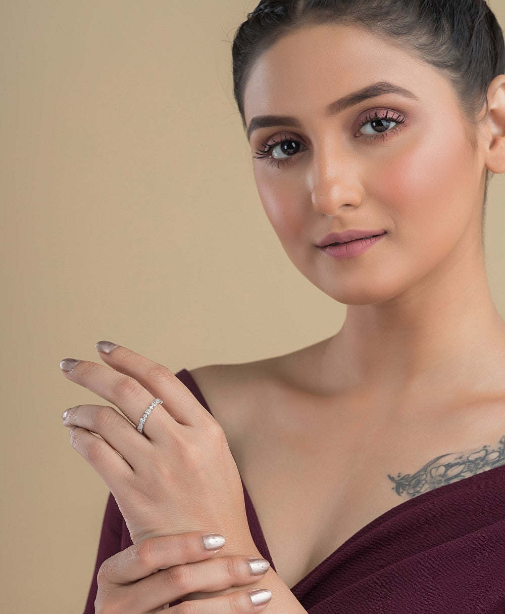 Delicado Silver Ring For Women