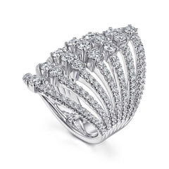 Royal Horizon Sterling Silver Ring for Women