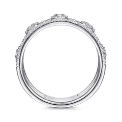 Venus Veil Sterling Silver Ring for Women