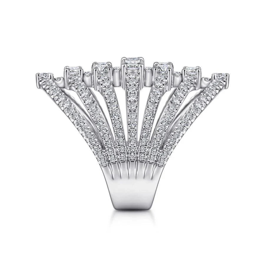 Royal Horizon Sterling Silver Ring for Women