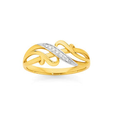 Leaflet Sterling Silver Ring for Women