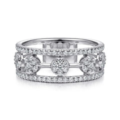 Venus Veil Sterling Silver Ring for Women