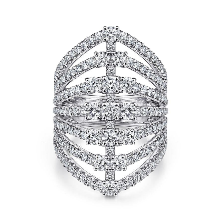 Royal Horizon Sterling Silver Ring for Women