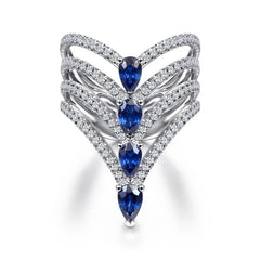 ARC Silver Ring for Women