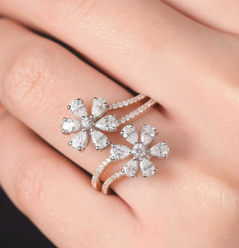 Divine Essence Sterling Silver Ring for Women