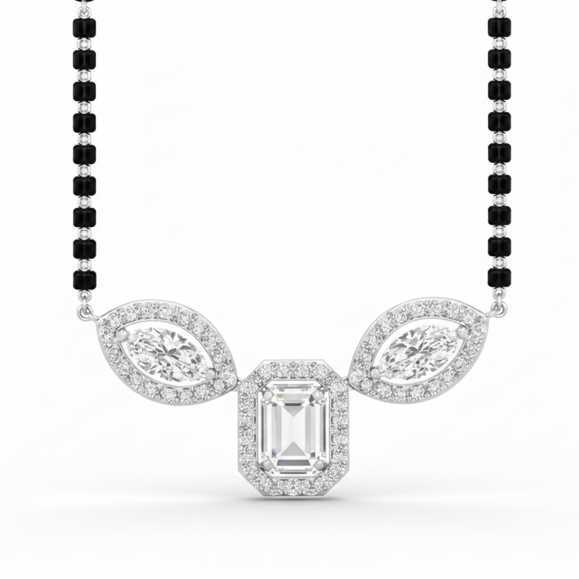 Tanishka 925 Silver Mangalsutra