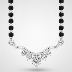 Vamira Classic 925 Silver Mangalsutra