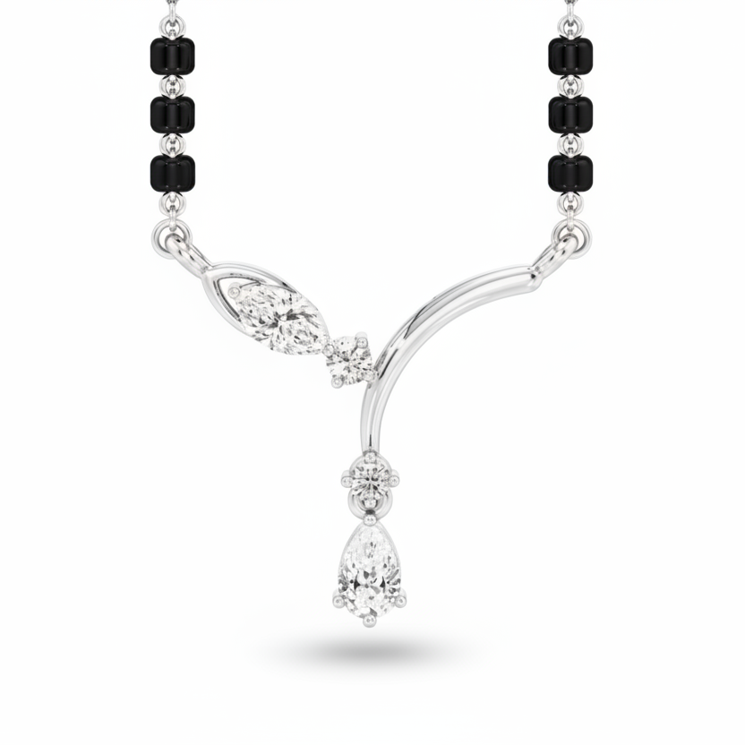 Avyra 925 Silver Mangalsutra