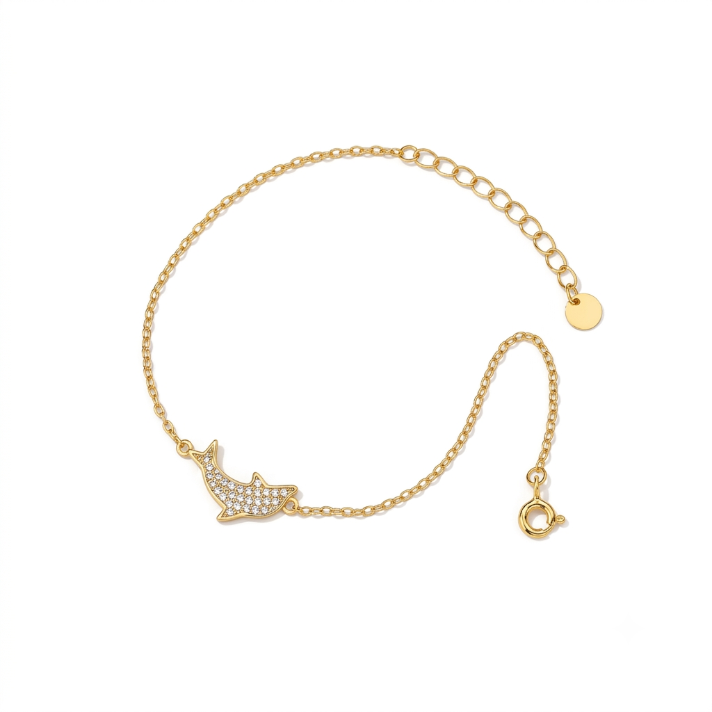 Marina Spark Charm Silver Bracelet For Women