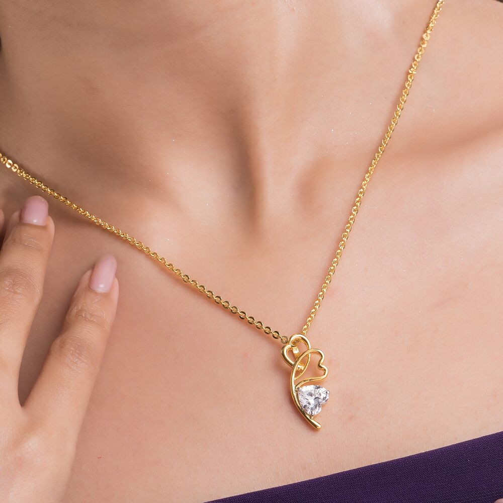 Luna Love Sterling Silver Necklace For Women
