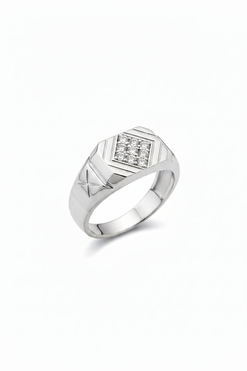 Regalia Silver Ring for Men