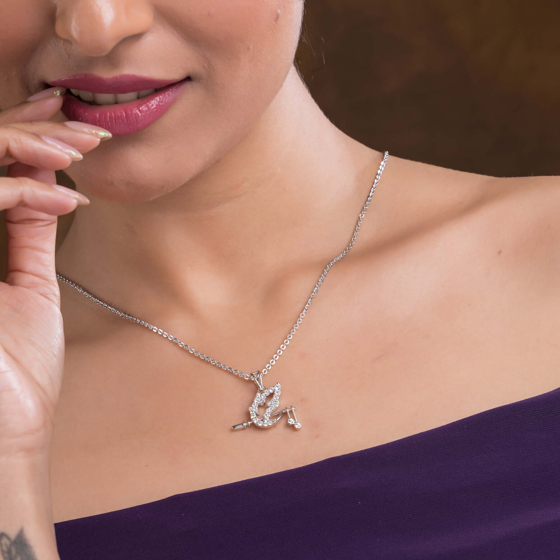 Blessing Sterling Silver Necklace For Women